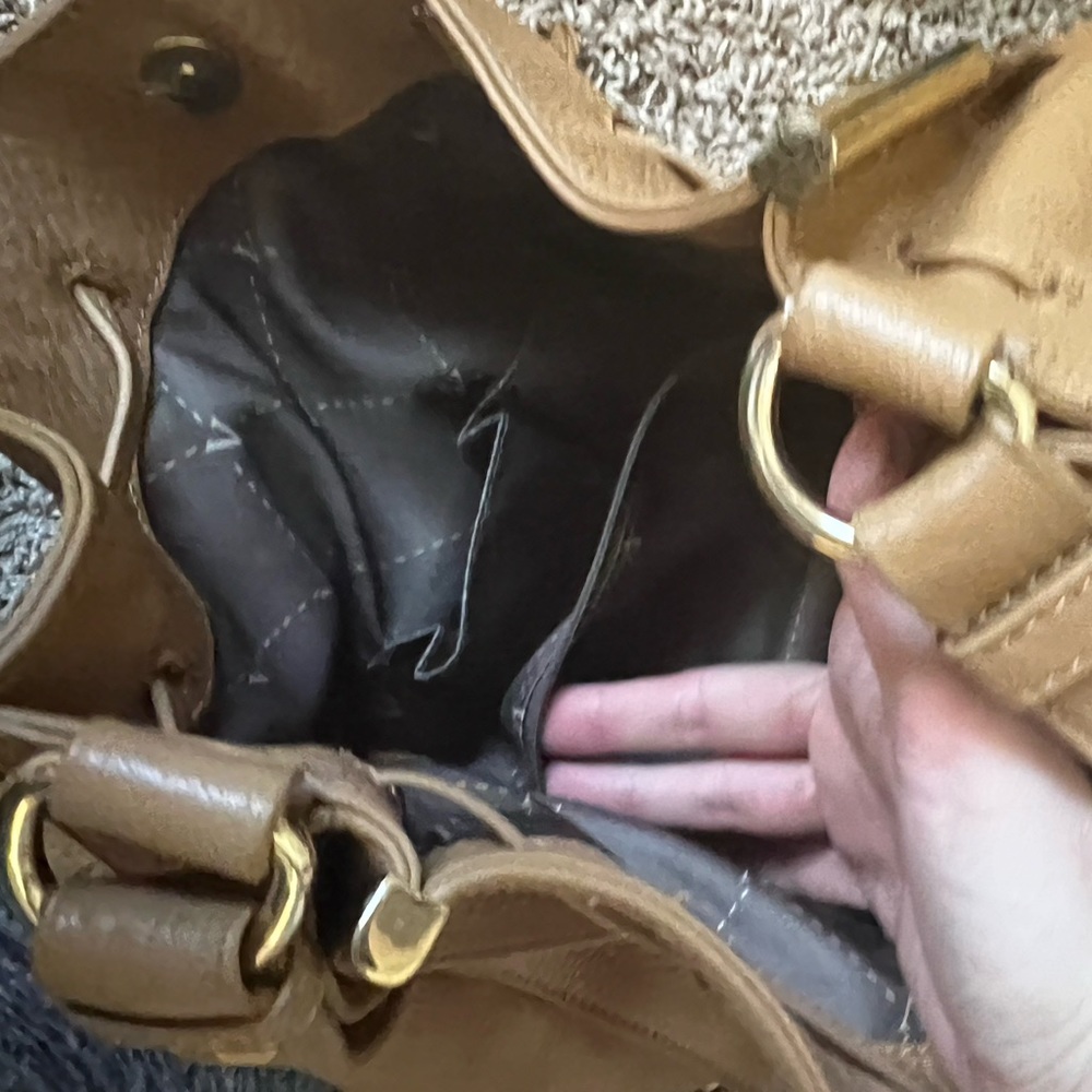 Vince Camuto Camel Color Shoulder Bag - image 7